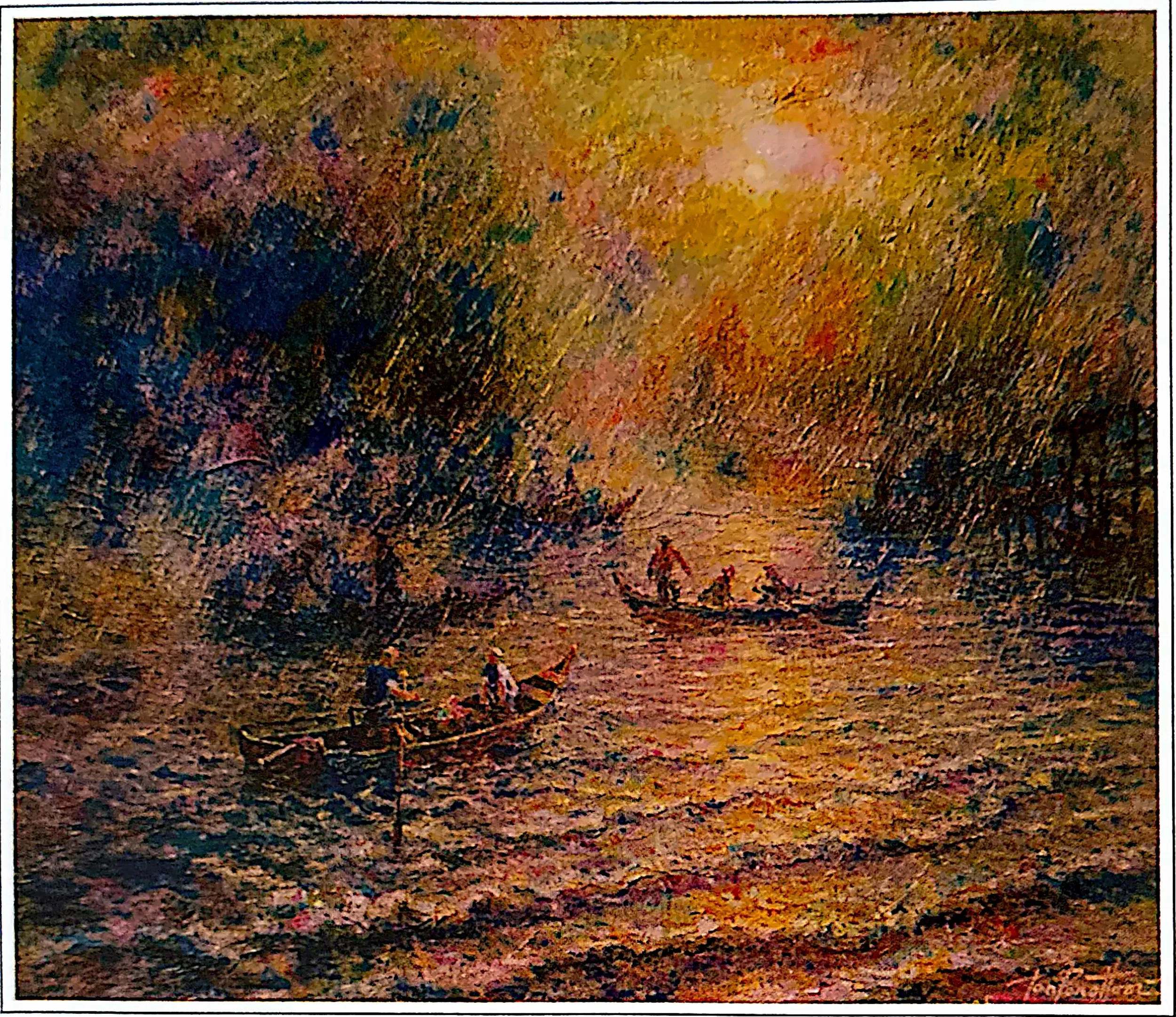 Plate for Boat Gathering