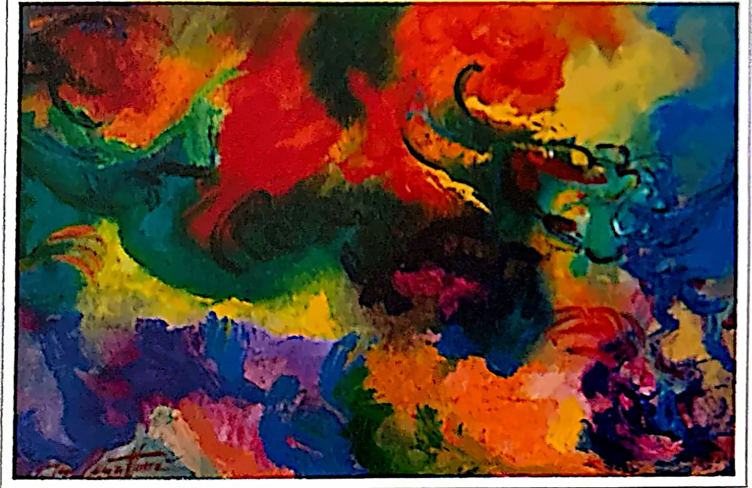 Plate for Dragon In The Sky