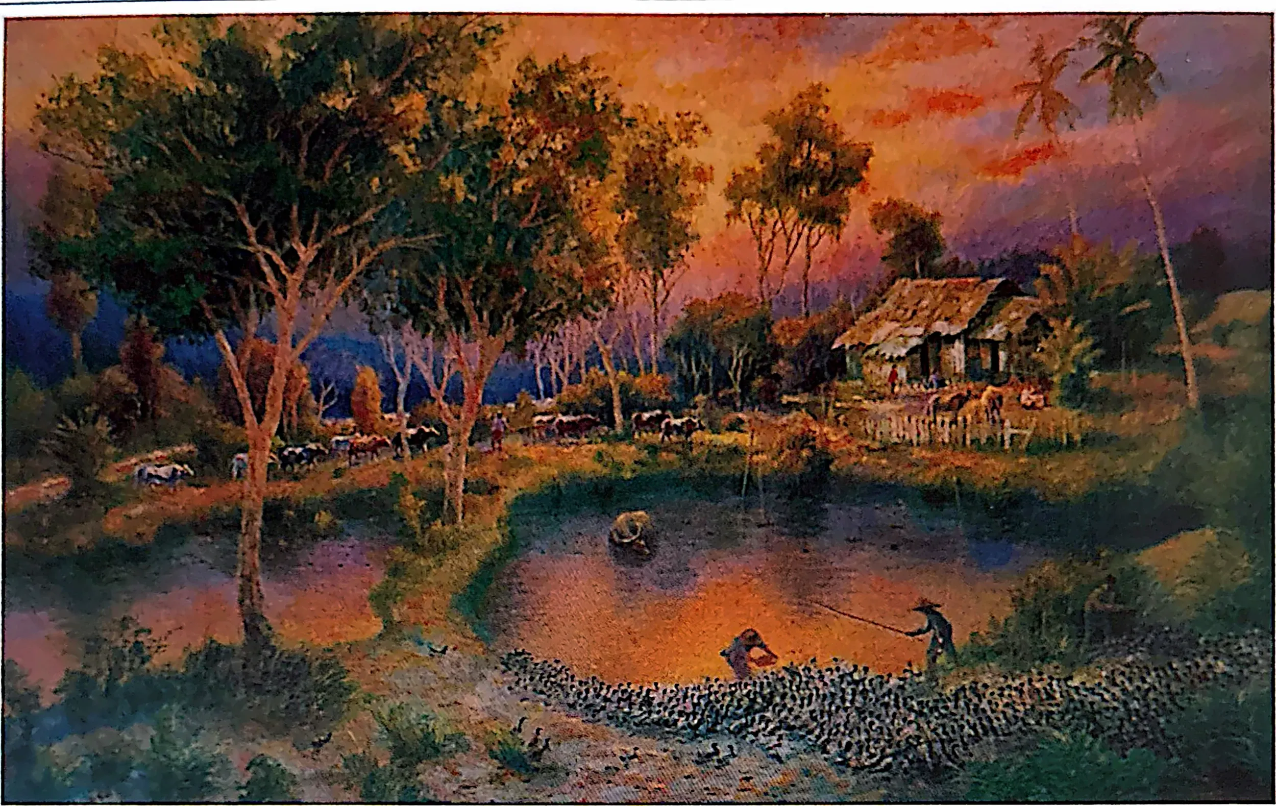 Plate for Duck Farm (Before USM was built in Sungai Dua, Penang)