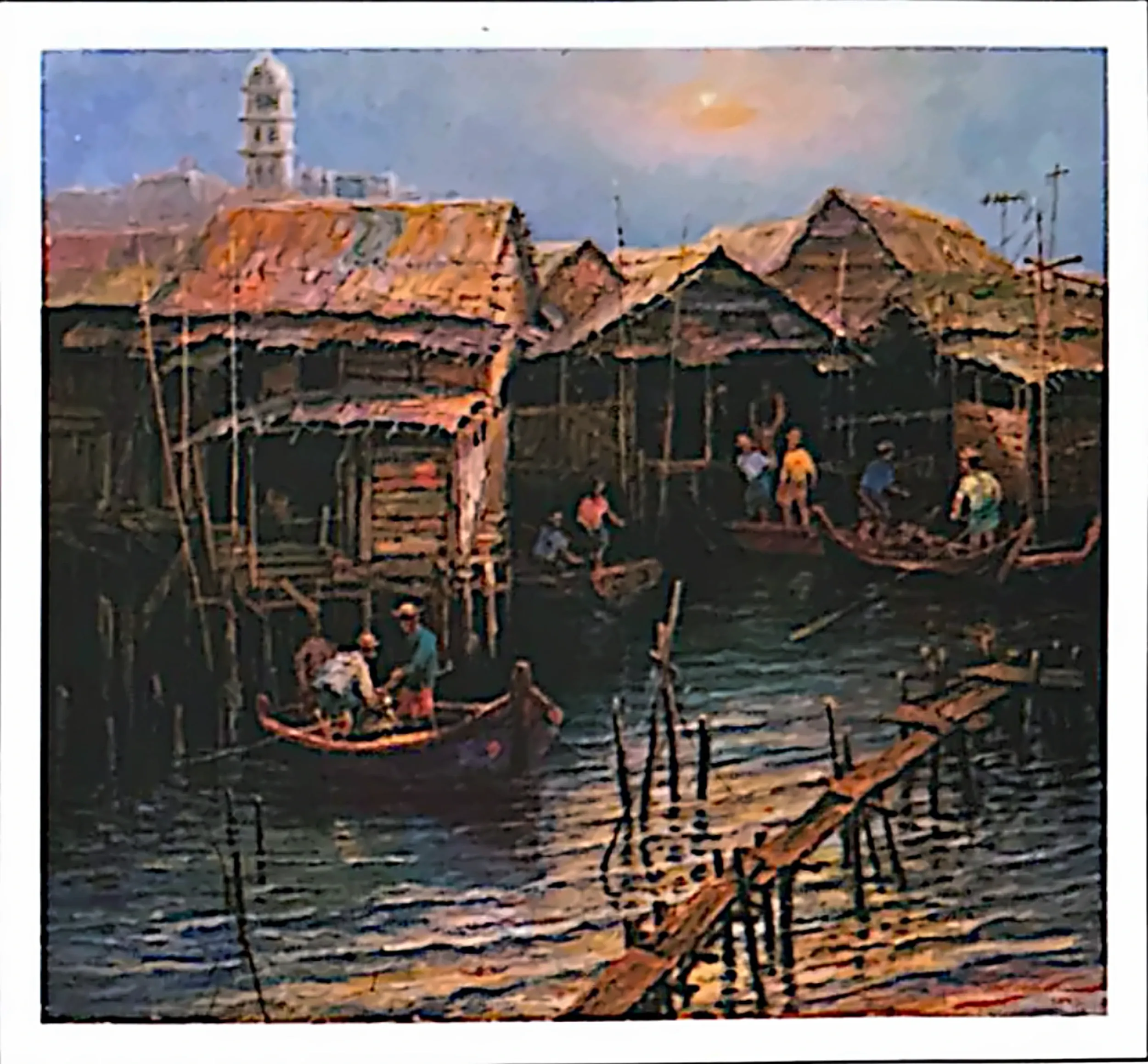 Plate for Fishing Village (2)
