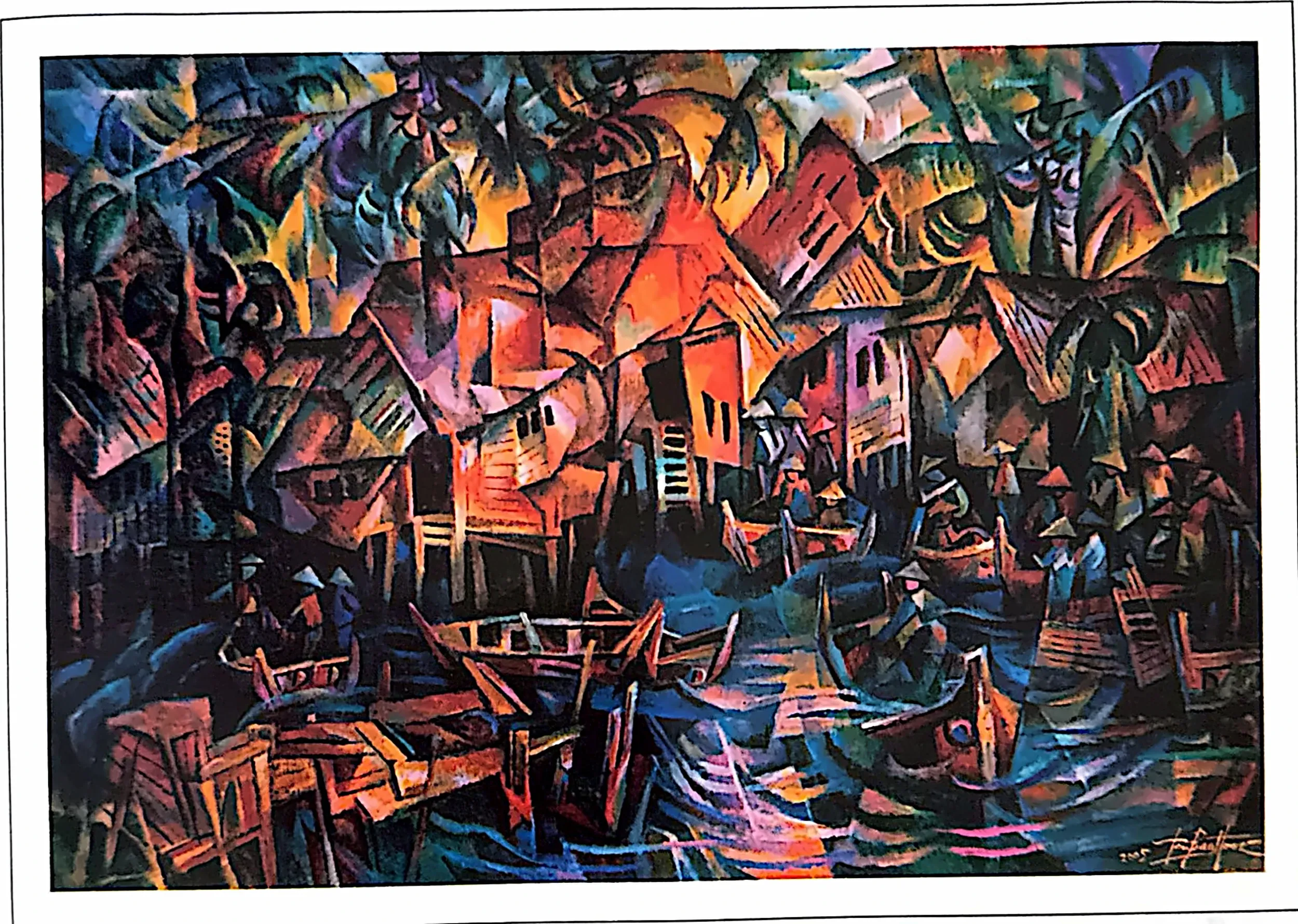 Plate for Fishing Village (3)