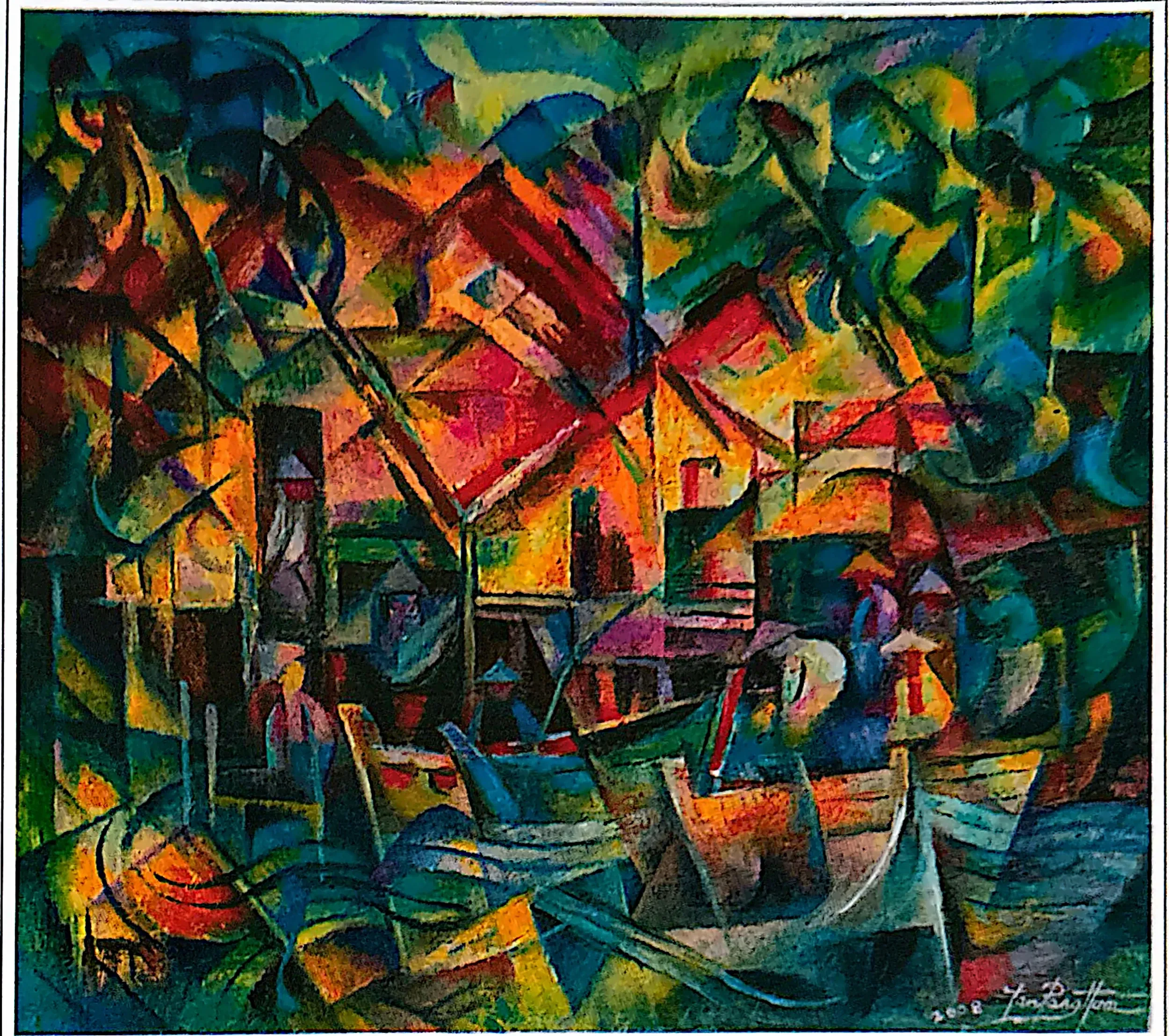 Plate for Fishing Village (4)