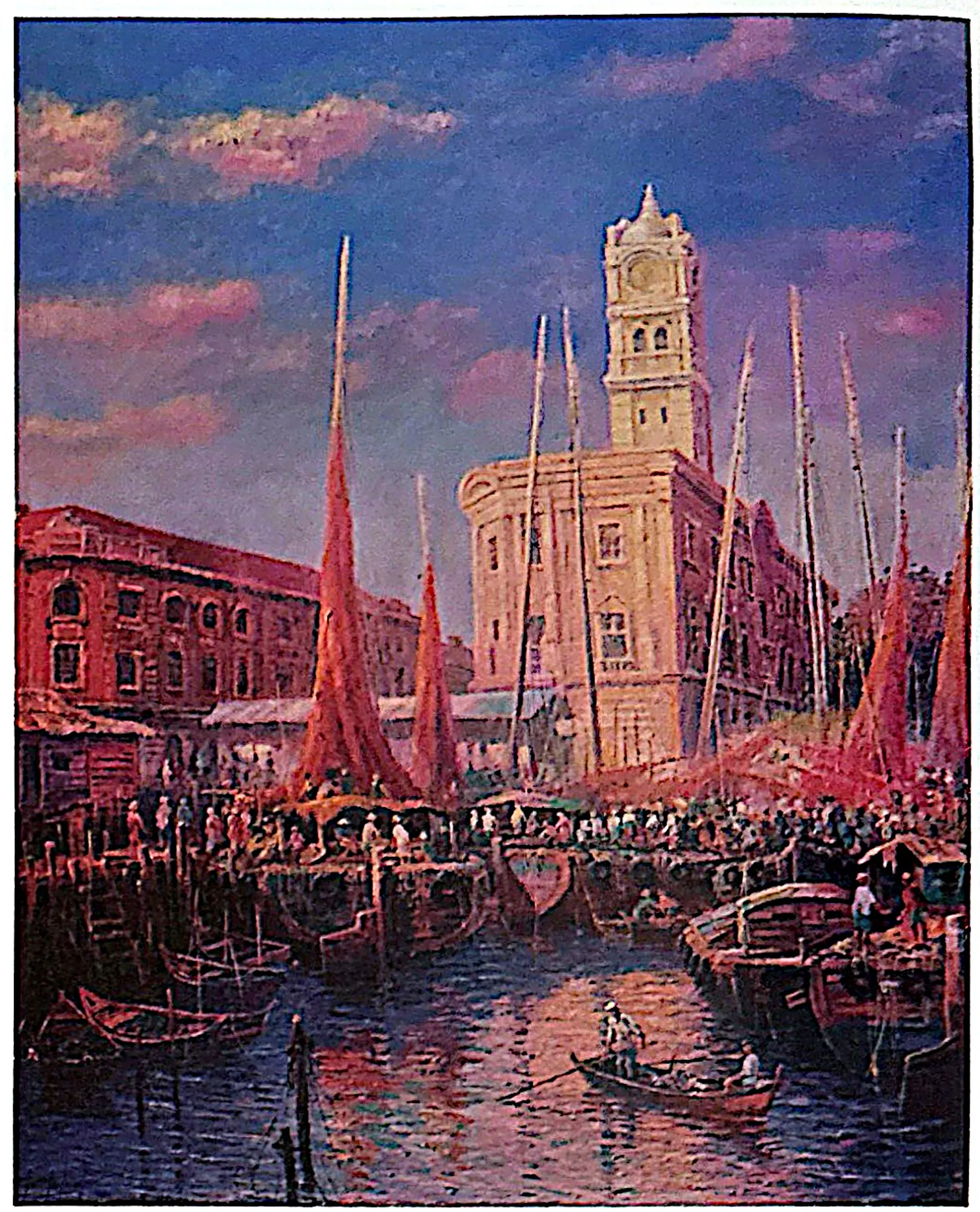 Plate for Penang Clock Tower