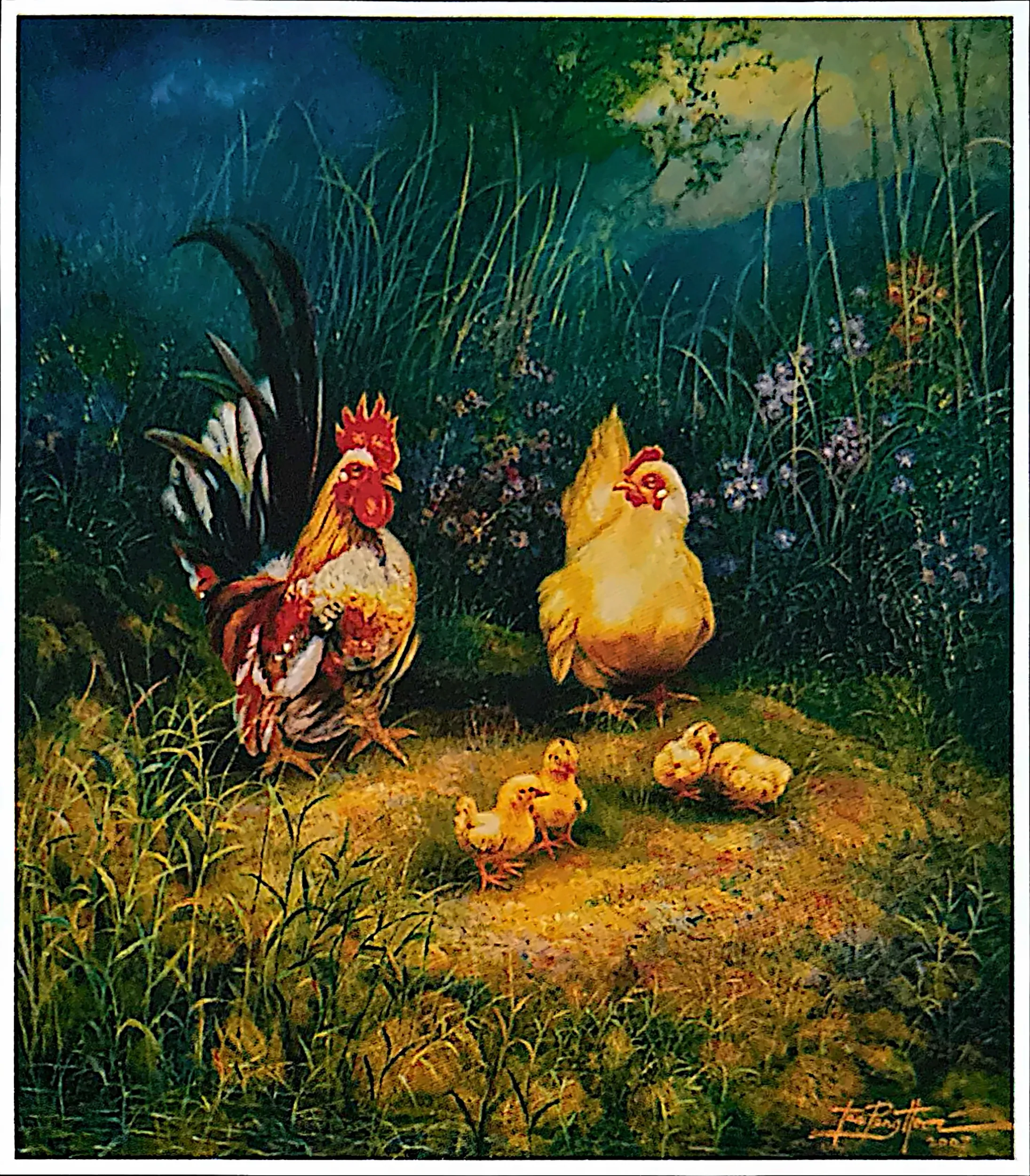 Plate for Happy Family