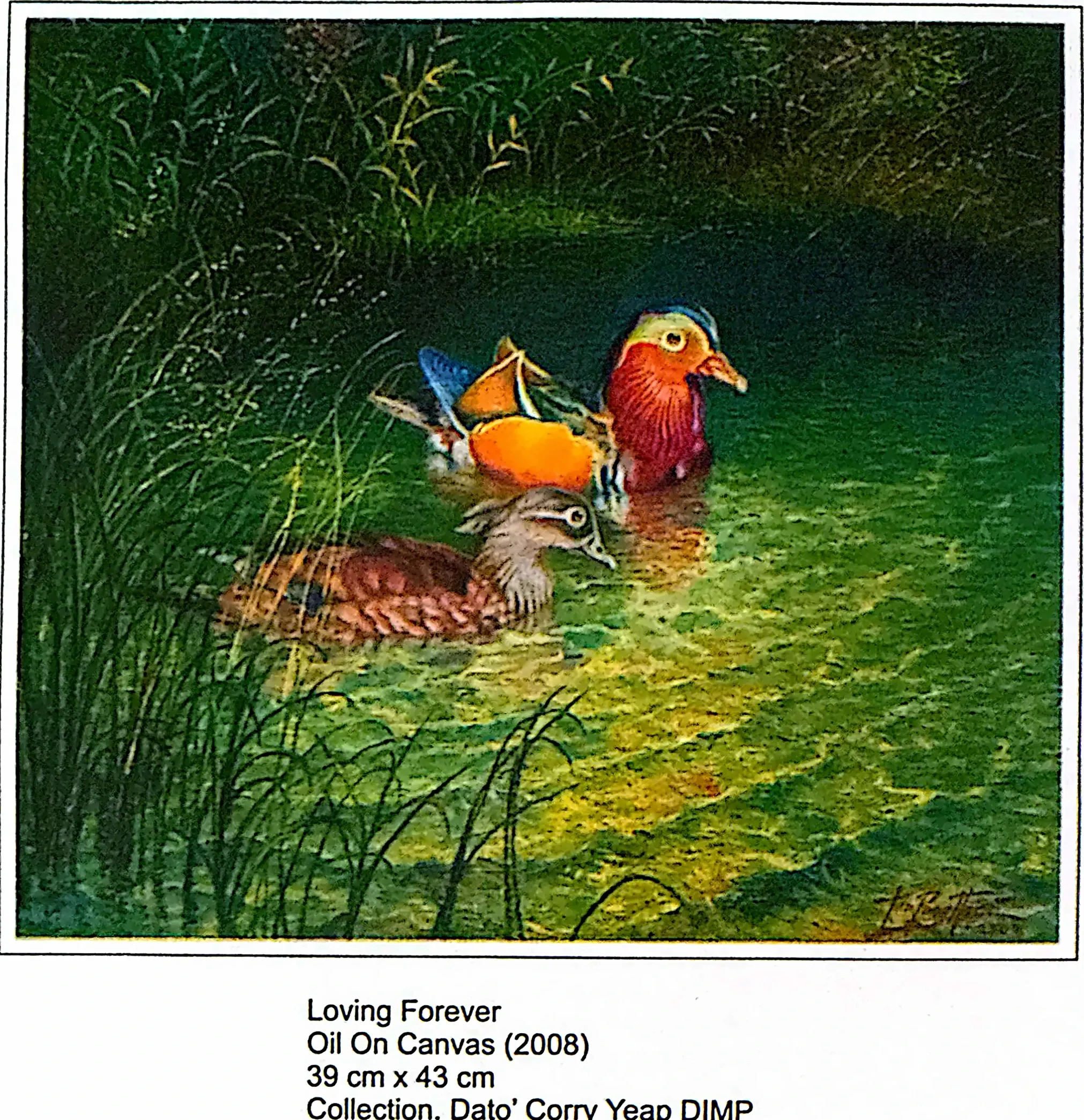 Plate for Loving Forever