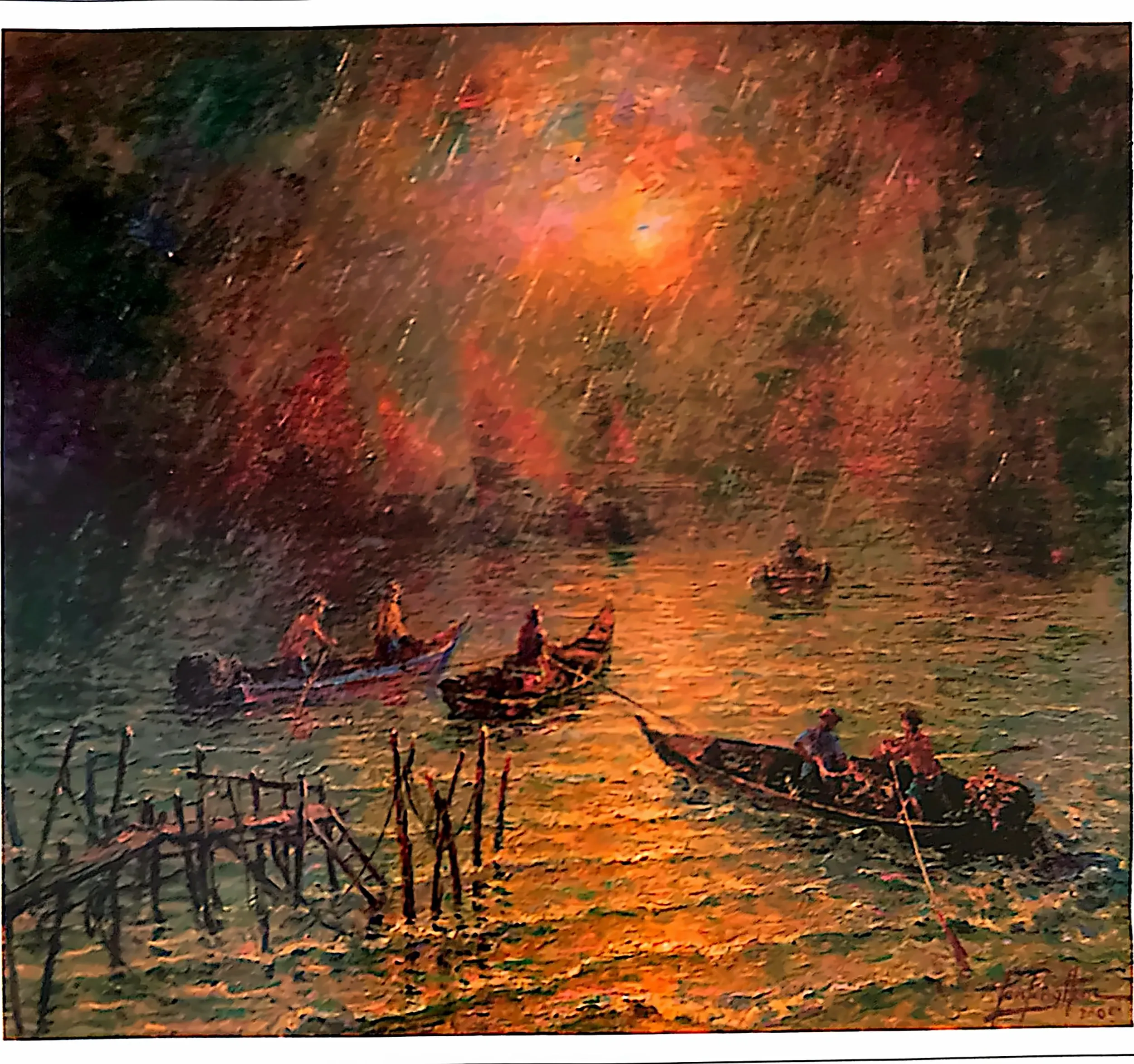Plate for Morning Glow