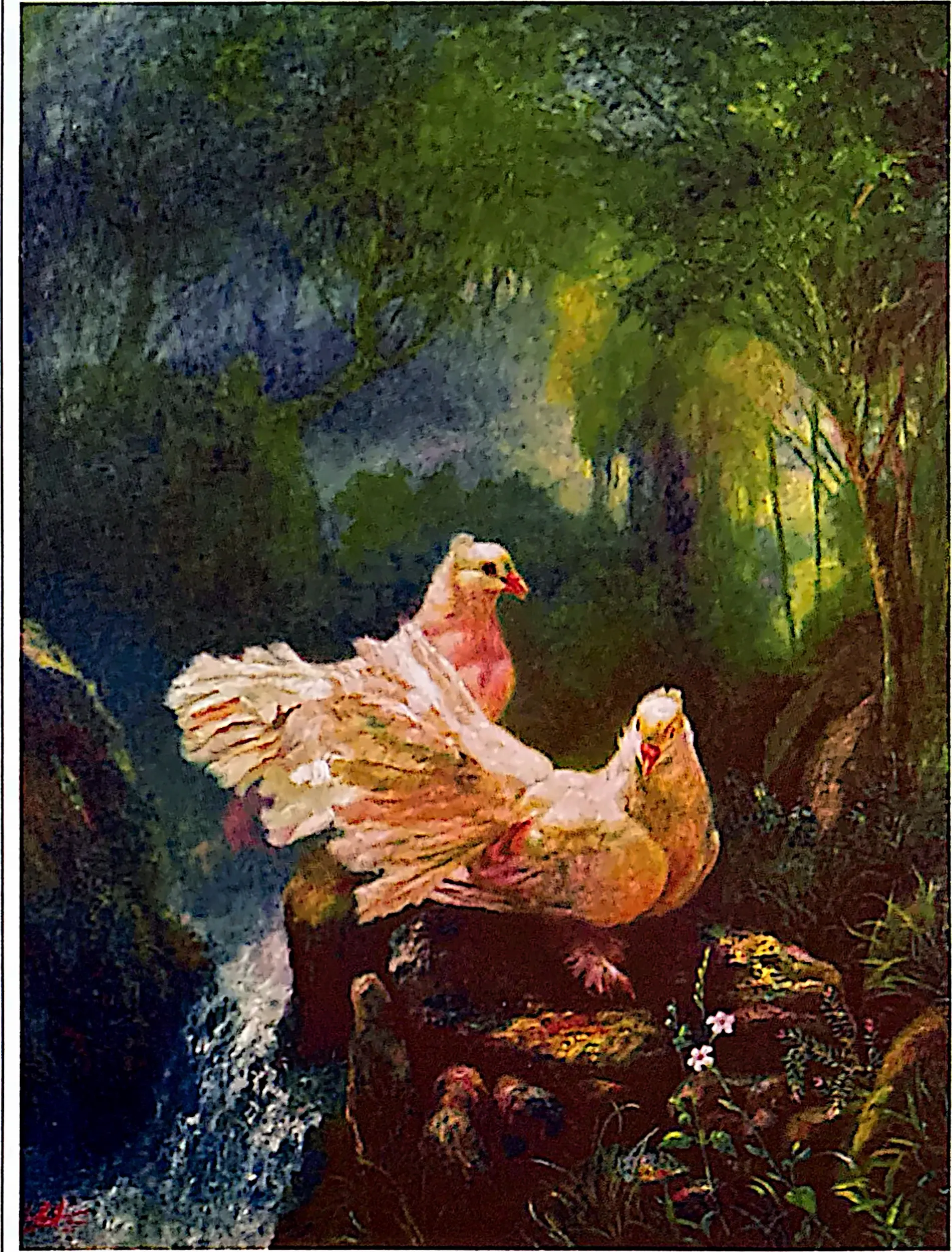 Plate for Peace Doves