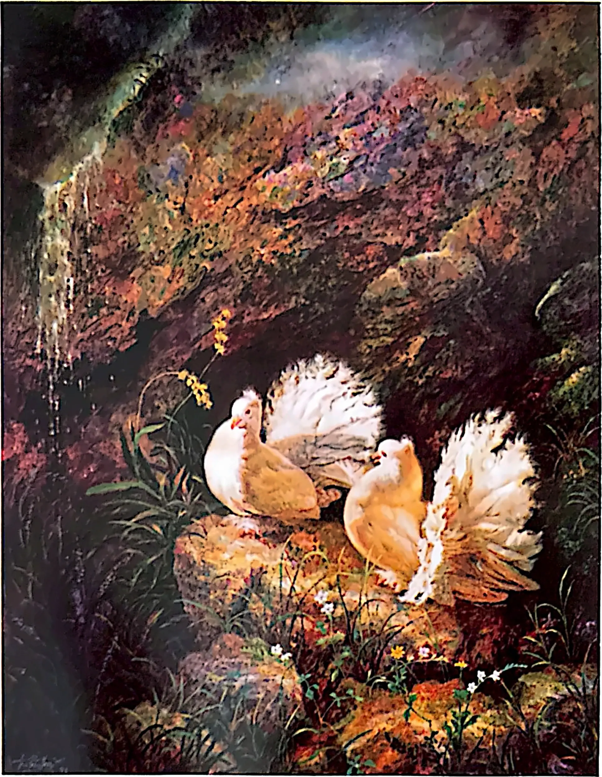 Plate for Peace Doves