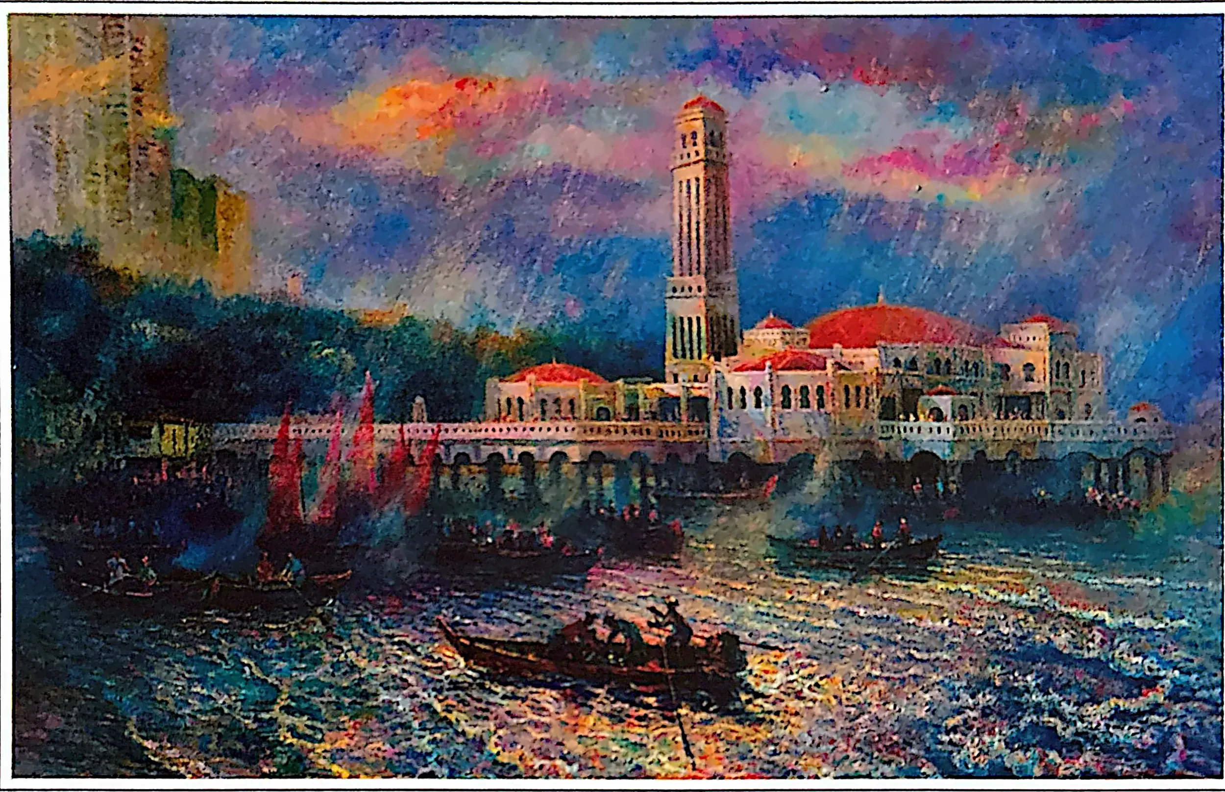 Plate for Penang Floating Mosque