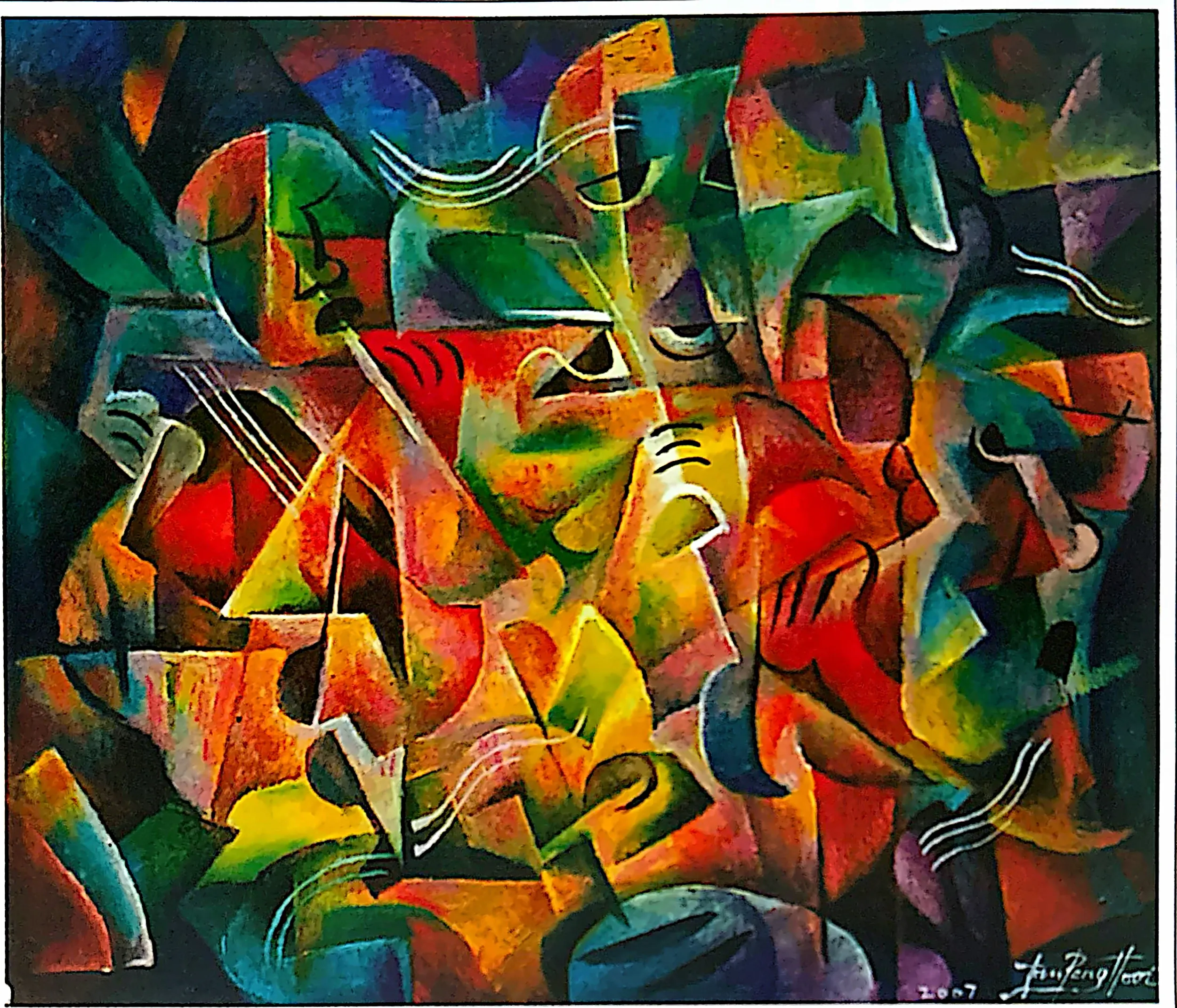 Plate for Rhythm Of Music